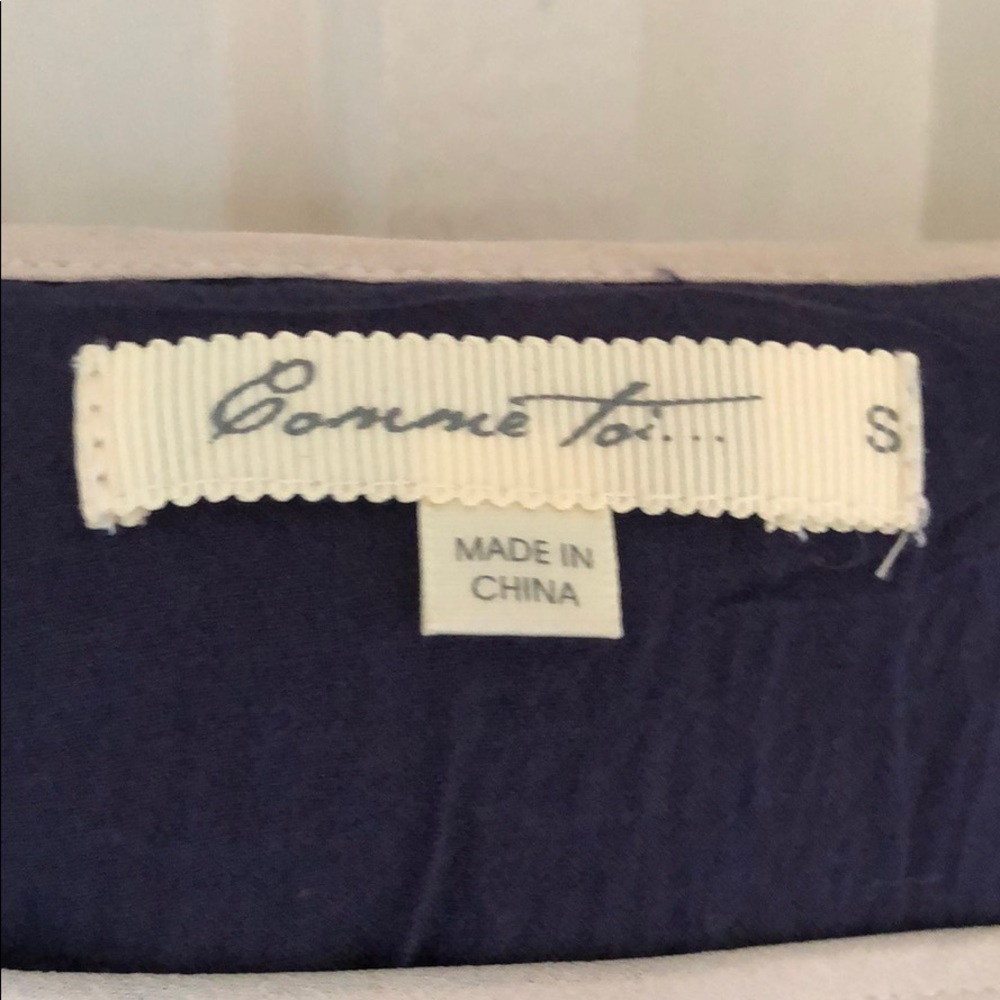 Outline and About Dress in Navy - Picture 5 of 5